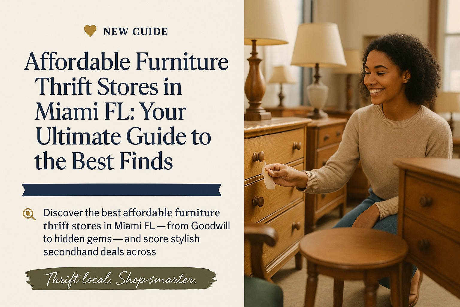 Affordable Furniture Thrift Stores in Miami FL: Your Ultimate Guide to the Best Finds