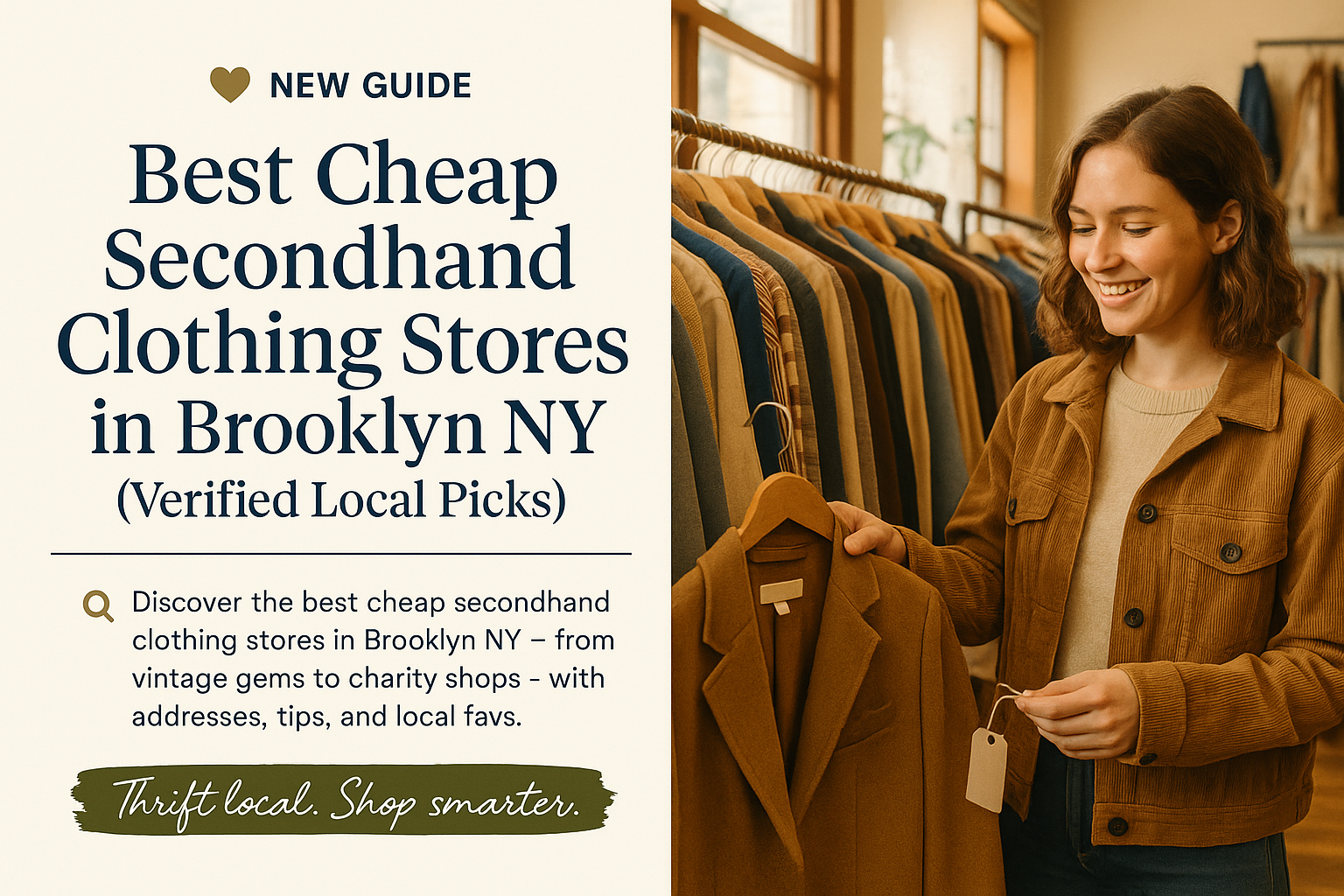 Best Cheap Secondhand Clothing Stores in Brooklyn NY (Verified Local Picks)