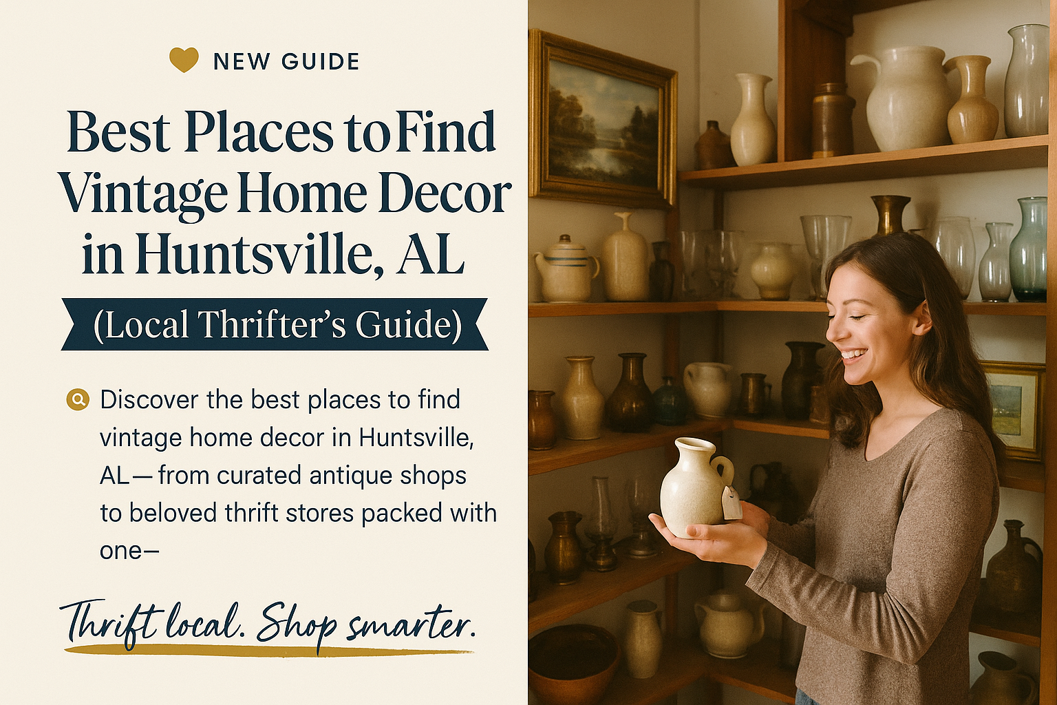 Best Places to Find Vintage Home Decor in Huntsville, AL (Local Thrifter's Guide)
