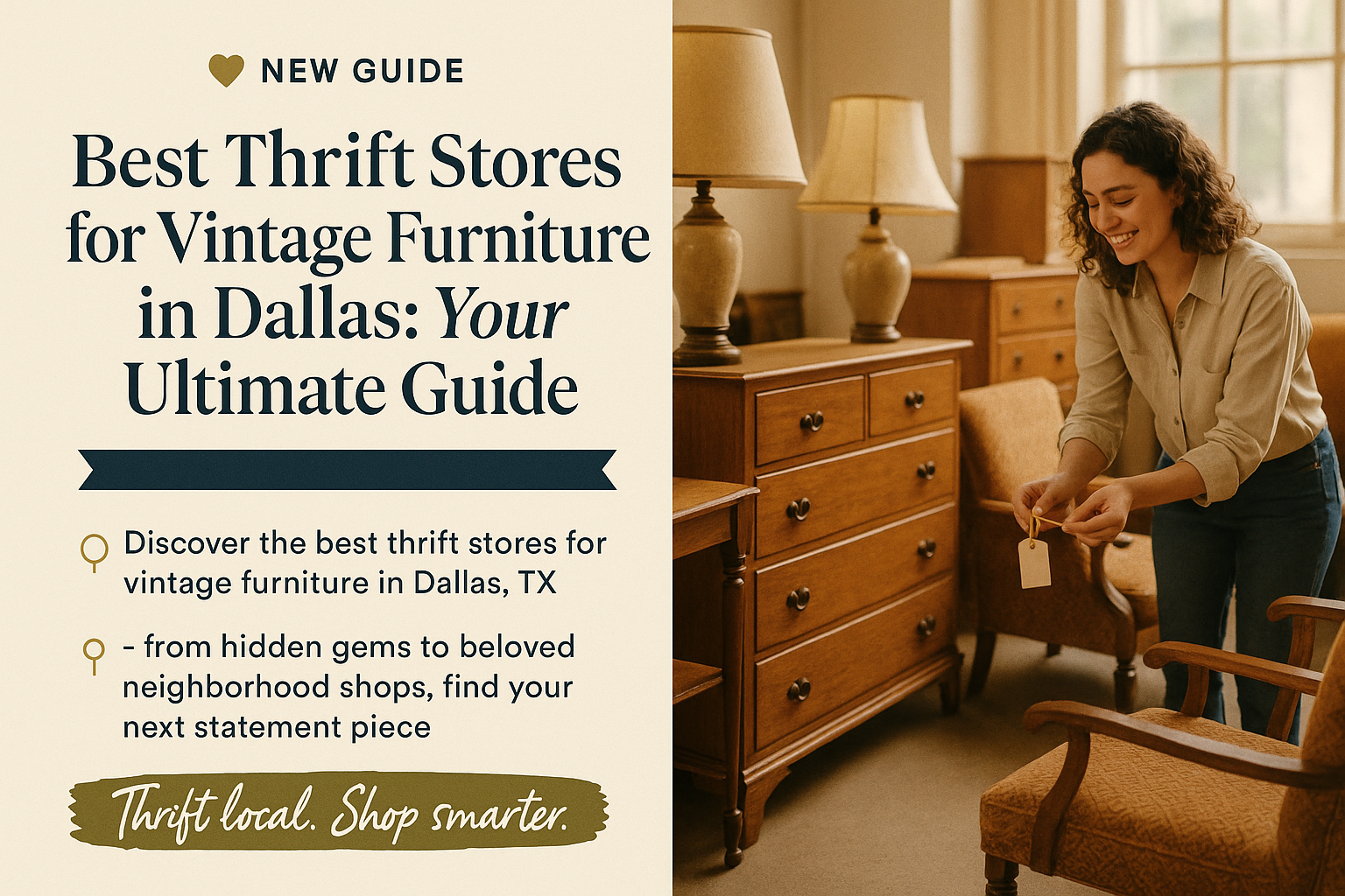 Best Thrift Stores for Vintage Furniture in Dallas: Your Ultimate Guide