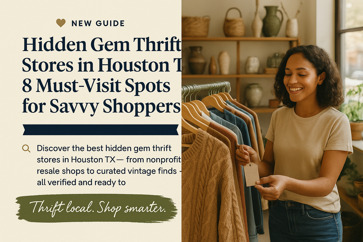 Hidden Gem Thrift Stores in Houston TX: 8 Must-Visit Spots for Savvy Shoppers