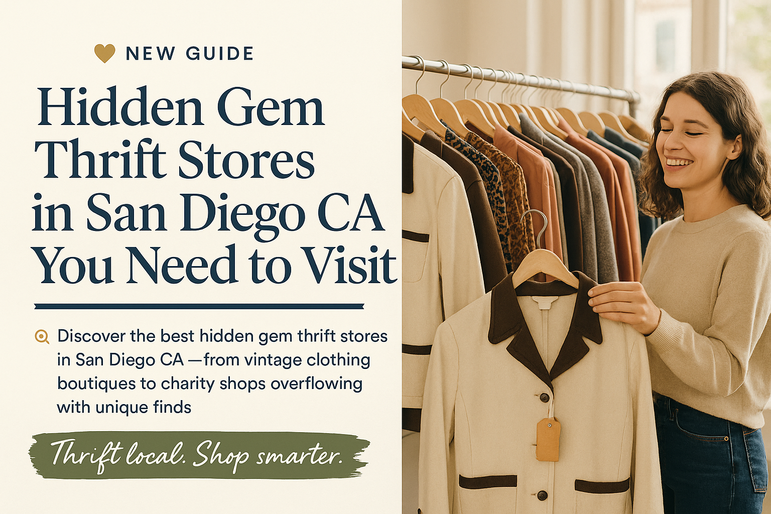 Hidden Gem Thrift Stores in San Diego CA You Need to Visit