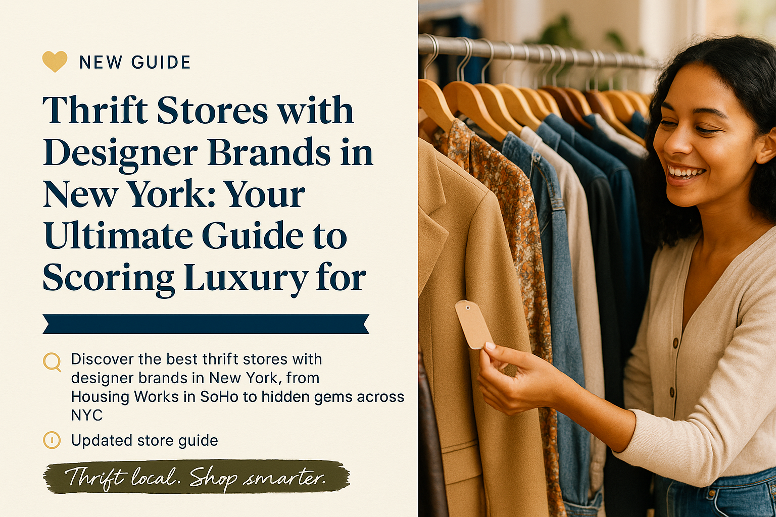 Thrift Stores with Designer Brands in New York: Your Ultimate Guide to Scoring Luxury for Less